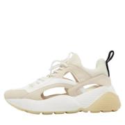 Stella McCartney Pre-owned Pre-owned Tyg sneakers White, Dam