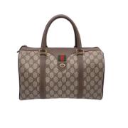 Gucci Vintage Pre-owned Laeder gucci-vskor Beige, Dam