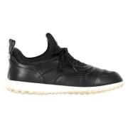 Valentino Vintage Pre-owned Laeder sneakers Black, Herr