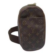 Louis Vuitton Vintage Pre-owned Canvas louis-vuitton-vskor Brown, Dam