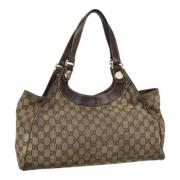 Gucci Vintage Pre-owned Laeder gucci-vskor Beige, Dam