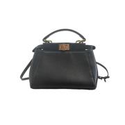 Fendi Vintage Pre-owned Laeder handvskor Black, Dam