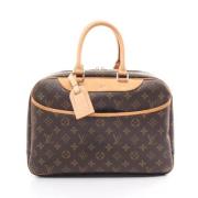 Louis Vuitton Vintage Pre-owned Canvas handvskor Brown, Dam