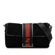 Fendi Vintage Pre-owned Canvas fendi-vskor Black, Dam