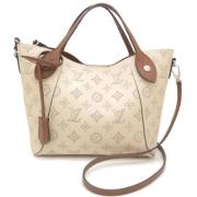 Louis Vuitton Vintage Pre-owned Laeder handvskor Beige, Dam