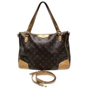 Louis Vuitton Vintage Pre-owned Canvas louis-vuitton-vskor Brown, Dam