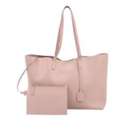 Yves Saint Laurent Vintage Pre-owned Laeder totevskor Pink, Dam