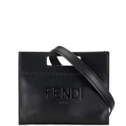 Fendi Vintage Pre-owned Laeder handvskor Black, Dam