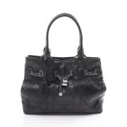 Dior Vintage Pre-owned Laeder axelremsvskor Black, Dam