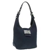 Fendi Vintage Pre-owned Canvas fendi-vskor Blue, Dam