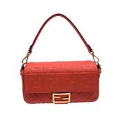 Fendi Vintage Pre-owned Laeder fendi-vskor Orange, Dam