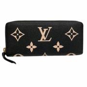 Louis Vuitton Vintage Pre-owned Laeder plnbcker Black, Dam