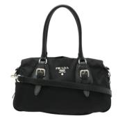 Prada Vintage Pre-owned Laeder prada-vskor Black, Dam