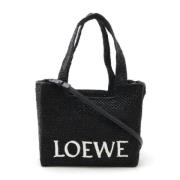 Loewe Pre-owned Pre-owned Tyg handvskor Black, Dam