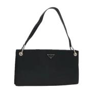 Prada Vintage Pre-owned Nylon prada-vskor Black, Dam