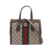 Gucci Vintage Pre-owned Laeder gucci-vskor Beige, Dam