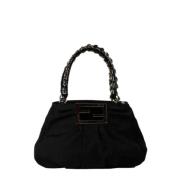 Fendi Vintage Pre-owned Canvas fendi-vskor Black, Dam