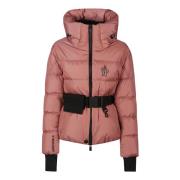 Moncler Dunjacka med Bouquetin Stil Red, Dam