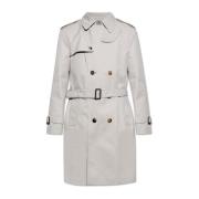 Burberry Trench med bälte Gray, Herr