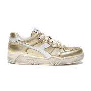 Diadora Vita Sneakers B.560 Metal WN White, Dam