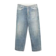 Emporio Armani Blå Jeans med Cargofickor Blue, Herr