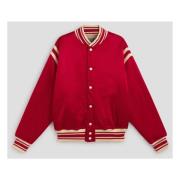 Polo Ralph Lauren Casual Polo Ball Jacka med Sportig Touch Red, Herr