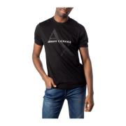 Armani Exchange T-shirt Black, Herr