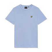 Lyle & Scott Randig T-shirt Blue, Herr