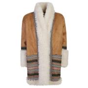 Bazar Deluxe Fårskinnjacka Beige, Dam