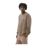 Filling Pieces Sweatshirt Gowtu Fossil Brown, Herr