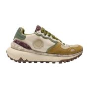 Satorisan Beige Sneakers Chacrona Metta Premium Multicolor, Dam