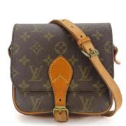 Louis Vuitton Vintage Pre-owned Canvas louis-vuitton-vskor Brown, Dam