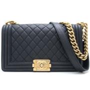 Chanel Vintage Pre-owned Laeder chanel-vskor Black, Dam