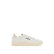 Autry Dallas Lädersneakers med Mockadetaljer White, Herr