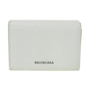 Balenciaga Vintage Pre-owned Laeder plnbcker White, Dam