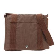 Hermès Vintage Pre-owned Canvas axelremsvskor Brown, Dam