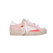 Crime London Deluxe Skateboard Skor Pink, Dam