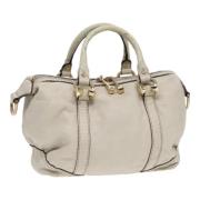 Gucci Vintage Pre-owned Laeder gucci-vskor Beige, Dam