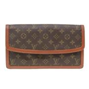 Louis Vuitton Vintage Pre-owned Canvas kuvertvskor Brown, Dam