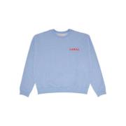 Marni Blommig Droppande Sweatshirt Blue, Herr