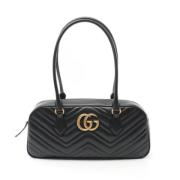 Gucci Vintage Pre-owned Laeder gucci-vskor Black, Dam