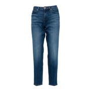 Don The Fuller Blå Denim Straight Cut Jeans Blue, Dam