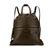 Bottega Veneta Vintage Pre-owned Laeder axelremsvskor Green, Dam