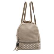 Michael Kors Pre-owned Pre-owned Laeder ryggsckar Beige, Dam