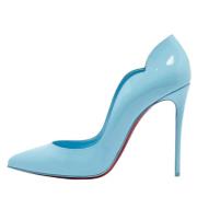 Christian Louboutin Pre-owned Pre-owned Laeder klackskor Blue, Dam