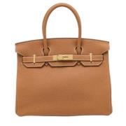 Hermès Vintage Pre-owned Laeder totevskor Brown, Dam