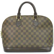 Louis Vuitton Vintage Pre-owned Tyg louis-vuitton-vskor Brown, Dam