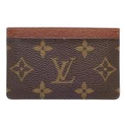 Louis Vuitton Vintage Pre-owned Canvas plnbcker Brown, Dam