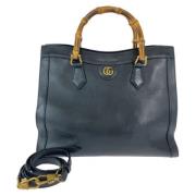 Gucci Vintage Pre-owned Laeder gucci-vskor Black, Dam