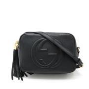 Gucci Vintage Pre-owned Laeder gucci-vskor Black, Dam